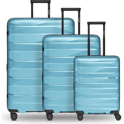 Bergpfeil Travel 4 Rollen Kofferset 3-teilig mit Dehnfalte  Variante 4