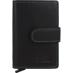 Greenburry Nappa Kreditkartenetui RFID Schutz Leder 7 cm  Variante 2