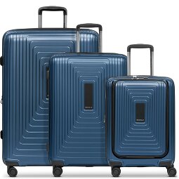 Redolz Essentials 14 4 Rollen Kofferset 3-teilig mit Dehnfalte  Variante 4