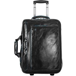 Piquadro Blue Square 2-Rollen Businesstrolley Leder 51 cm Laptopfach  Variante 4