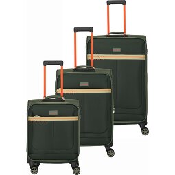 Travelite Color Craze 4 Rollen Kofferset 3-teilig mit Dehnfalte  Variante 2