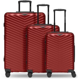 Redolz Essentials 18 4 Rollen Kofferset 3-teilig mit Dehnfalte  Variante 4