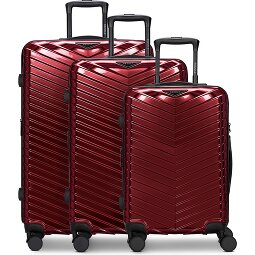 Redolz Essentials 18 4 Rollen Kofferset 3-teilig mit Dehnfalte  Variante 5