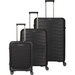 Travelite Mooby 4 Rollen Kofferset 3-teilig mit Dehnfalte  Variante 2 Travelite Mooby 4 Rollen Kofferset 3-teilig mit Dehnfalte  Variante 2