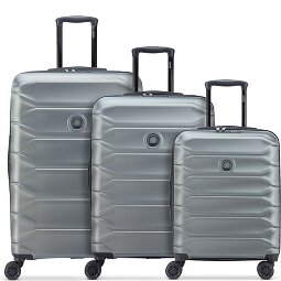 Delsey Paris Meteor 4 Rollen Kofferset 3-teilig mit Dehnfalte  Variante 1
