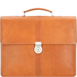 Leonhard Heyden Bergamo Aktentasche Leder 40 cm Laptopfach  Variante 1