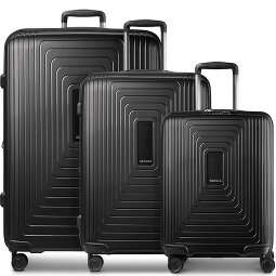 Redolz Essentials 14 4 Rollen Kofferset 3-teilig mit Dehnfalte  Variante 2