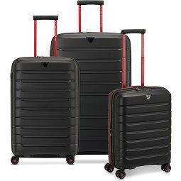 Roncato B-Flying Move 4 Rollen Kofferset 3-teilig mit Dehnfalte  Variante 11