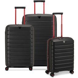 Roncato B-Flying Move 4 Rollen Kofferset 3-teilig mit Dehnfalte  Variante 10