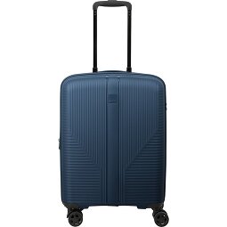 Travelite Air Stripe 4 Rollen Kabinentrolley S 55 cm mit Dehnfalte  Variante 3