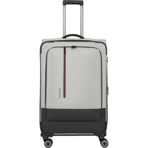 Travelite Crosslite 4 Rollen Trolley L 77 cm mit Dehnfalte