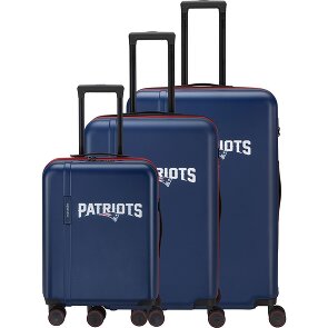 Travelite travelite x NFL 4 Rollen Kofferset 3-teilig mit Dehnfalte
