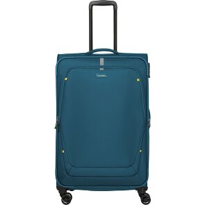 Travelite Umbria 4 Rollen Trolley L 77 cm mit Dehnfalte