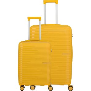 Travelite Pacific 4 Rollen Kofferset 2-teilig