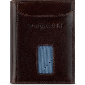 bugatti Secure Slim Geldbörse RFID Schutz Leder 8 cm
