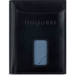 bugatti Secure Slim Geldbörse RFID Schutz Leder 8 cm
