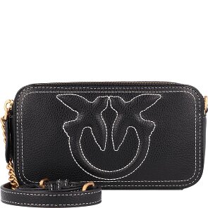 PINKO Carrie Mini Bag Umhängetasche Leder 18 cm