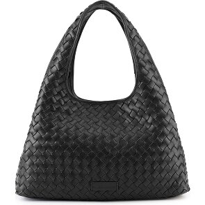 LES VISIONNAIRES Paz Weave Silky Schultertasche Leder 42 cm