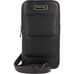 Greenland Nature Black Nappa Handytasche Leder 11.5 cm Greenland Nature Black Nappa Handytasche Leder 11.5 cm