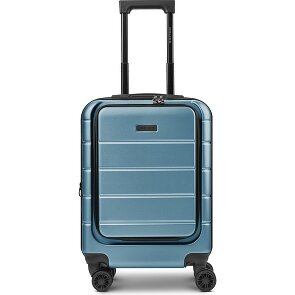 Police Dublin 4 Rollen Kabinentrolley S 54 cm Laptopfach mit Dehnfalte