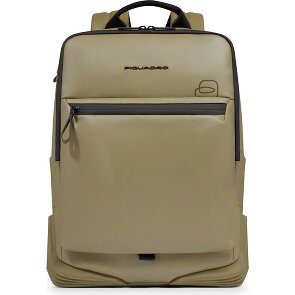Piquadro Corner Business-Rucksack RFID Schutz 43 cm Laptopfach