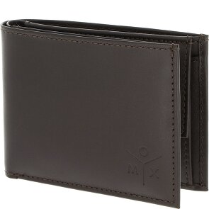 oxmox Leather Geldbörse RFID Schutz Leder 11 cm