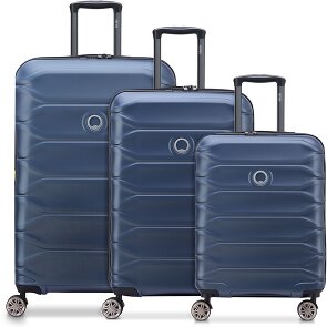 Delsey Paris Meteor 4 Rollen Kofferset 3-teilig mit Dehnfalte