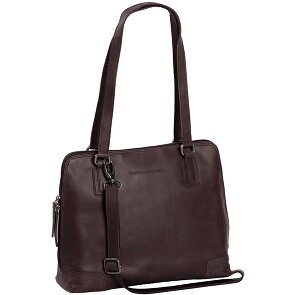 The Chesterfield Brand Wax Pull Up Schultertasche Leder 30 cm Laptopfach