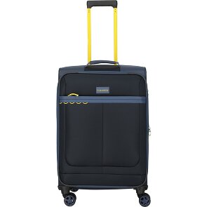 Travelite Color Craze 4 Rollen Trolley M 66 cm mit Dehnfalte
