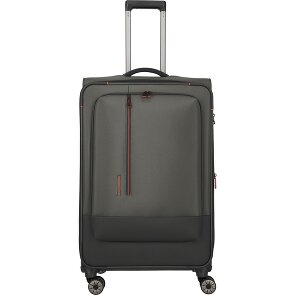 Travelite Crosslite 5.0 4 Rollen Trolley L 77 cm mit Dehnfalte