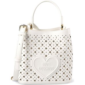 Love Moschino Basket Laminated Schultertasche 22 cm