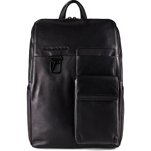 Piquadro Zaino Daypack Leder 34 cm Laptopfach