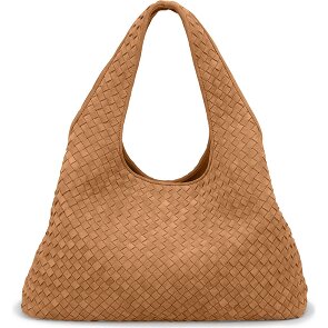 LES VISIONNAIRES PAZ Weave Schultertasche Leder 44 cm