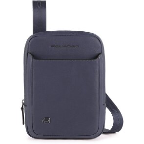 Piquadro Black Square Umhängetasche Leder 17 cm