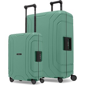Redolz Essentials 4-Rollen 15 Kofferset 2 tlg. mit Dreipunkt-Verschluss