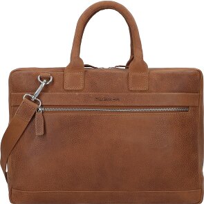 Plevier Urban Aktentasche Leder 39 cm Laptopfach