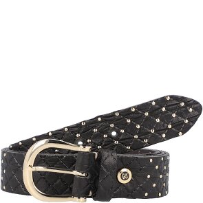 b.belt Lina Gold Nietengürtel Leder