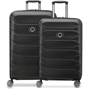 Delsey Paris Meteor 4-Rollen Kofferset M+L mit Dehnfalte