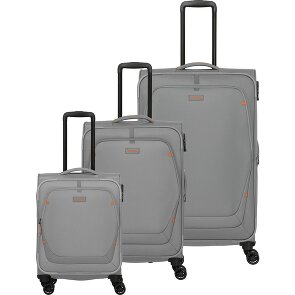 Travelite Umbria 4 Rollen Kofferset 3-teilig mit Dehnfalte