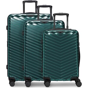 Redolz Essentials 18 2.0 4 Rollen Kofferset 3-teilig mit Dehnfalte