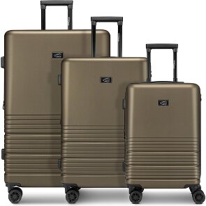 camel active Hanoi 4 Rollen Kofferset 3-teilig mit Dehnfalte