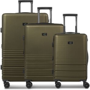 camel active Hanoi 4 Rollen Kofferset 3-teilig mit Dehnfalte