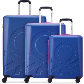 Delsey Paris x United Colors of Benetton Fabrica 4-Rollen Kofferset 3 tlg.