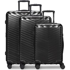 Redolz Essentials 18 2.0 4 Rollen Kofferset 3-teilig mit Dehnfalte