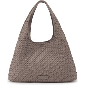 LES VISIONNAIRES Paz Weave Silky Schultertasche Leder 42 cm