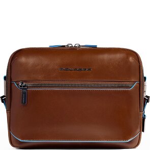 Piquadro Blue Square Umhängetasche RFID Schutz Leder 25 cm