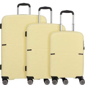 Worldpack San Francisco 4 Rollen Kofferset 3-teilig