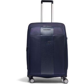 Piquadro Brief 4 Rollen Trolley 68 cm mit Dehnfalte