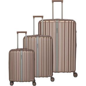 Travelite Paros 4 Rollen Kofferset 3-teilig
