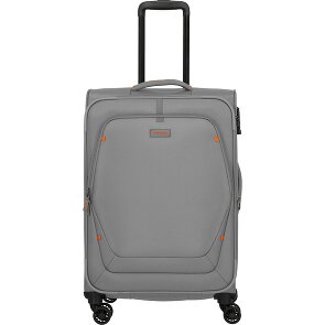 Travelite Umbria 4 Rollen Trolley M 67 cm mit Dehnfalte